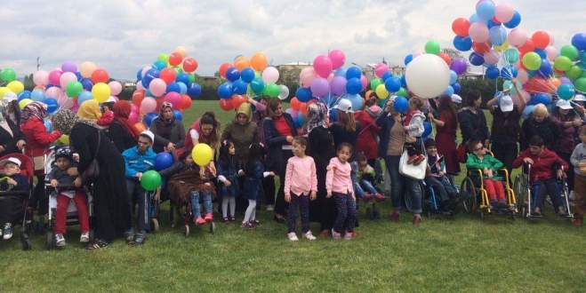 Engellilere unutulmaz etkinlik