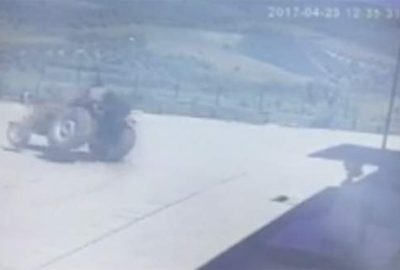 Traktörle drift: 2 ölü