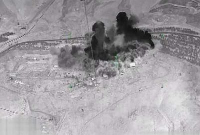 ABD askerleri teröristlerle birlikte TSK’nın bombaladığı yerleri inceledi