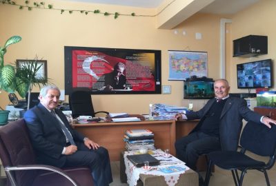 Turizm Müdürü 40 yılık arkadaşını ziyaret etti