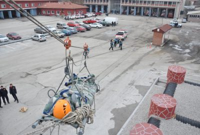 Ankara İtfaiyesine özel eğitim galerisi