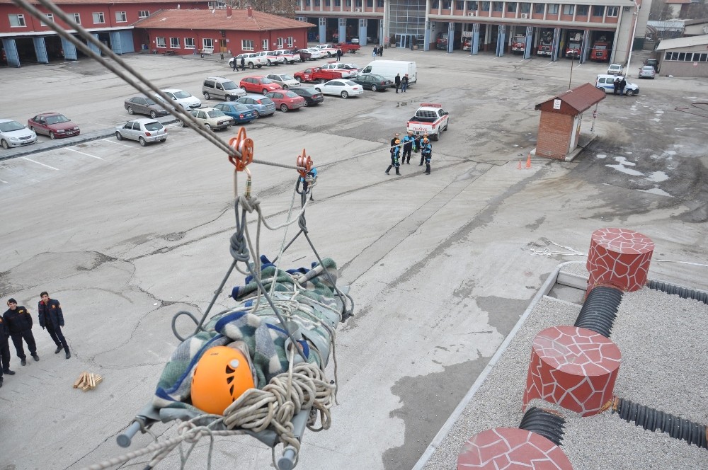 Ankara İtfaiyesine özel eğitim galerisi