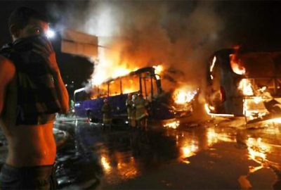 Brezilya savaş alanına döndü