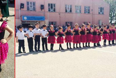 Anasınıfı öğrencilerinden renkli 23 nisan kutlaması