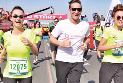 Soral kardeşler maraton koştu