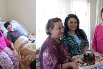 Bursa’da engelli kıza anlamlı sürpriz