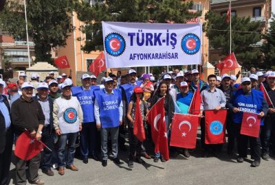Afyonkarahisar’da 1 Mayıs kutlamaları