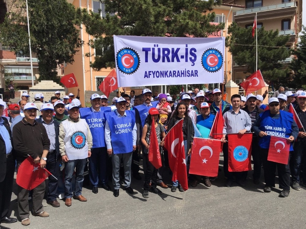 Afyonkarahisar’da 1 Mayıs kutlamaları