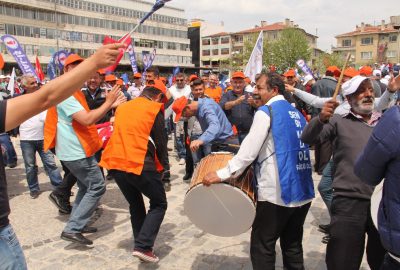 Lüleburgaz’da 1 Mayıs coşkusu