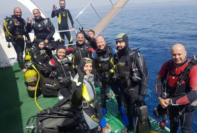 3 günlük tatilde su altı meraklıların tercihi Ayvalık oldu