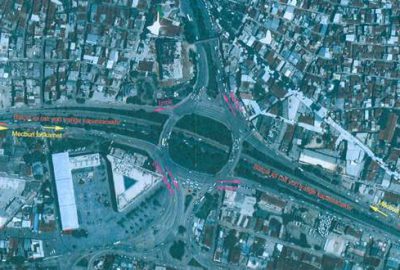 Kent Meydanı’nda trafik düzenlemesi