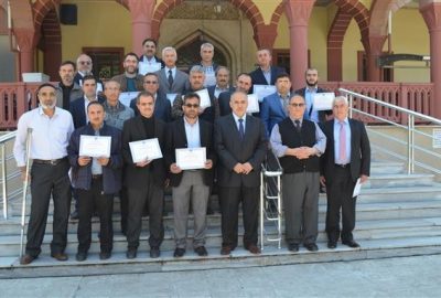 Kur’an-ı Kerim hizmet içi eğitim kursu tamamlandı