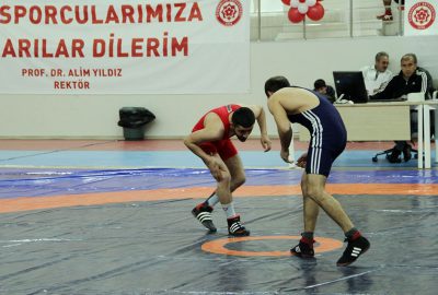 Güreşte ARÜ’ye bir altın ve bir gümüş madalya