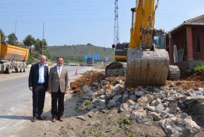 Serbest Bölge ve limanlar yolunun yapımına başlandı