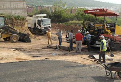 Kestel asfalt sezonunu açtı
