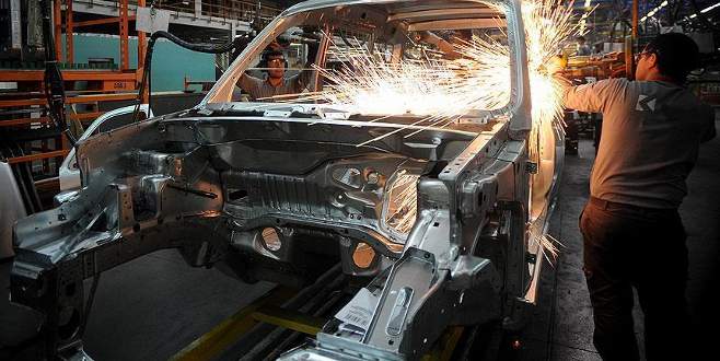 Sanayi üretimi arttı