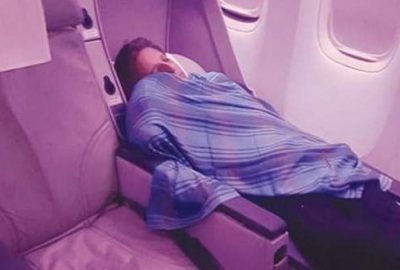 Pilot uçuşta uyudu