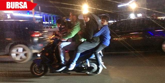 Motosiklet değil dolmuş