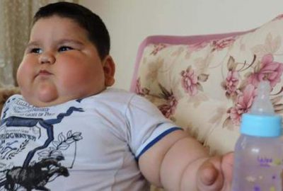 1,5 yaşında, 32 kilo ağırlığında