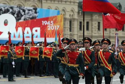 Rusya’da 9 Mayıs Zafer Günü Kızıl Meydan’da kutlandı