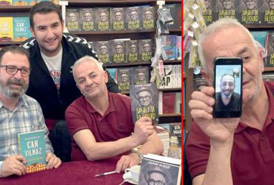 İmza gününe canlı bağlantı