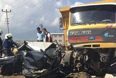 Başsavcı ve koruma polisi kazada yaşamını yitirdi