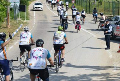 Bisiklet tutkunları Mysia Yolları’nı keşfediyor