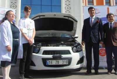 Bursalı öğrenciler yaptı. Yüzde 25 yakıt tasarrufu sağlıyor