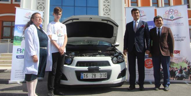 Bursalı öğrenciler yaptı. Yüzde 25 yakıt tasarrufu sağlıyor