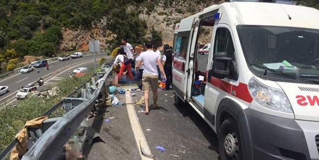 Marmaris’te tur otobüsü devrildi, 24 kişi öldü