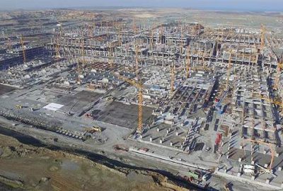 3. Havalimanının yarısından fazlası tamamlandı