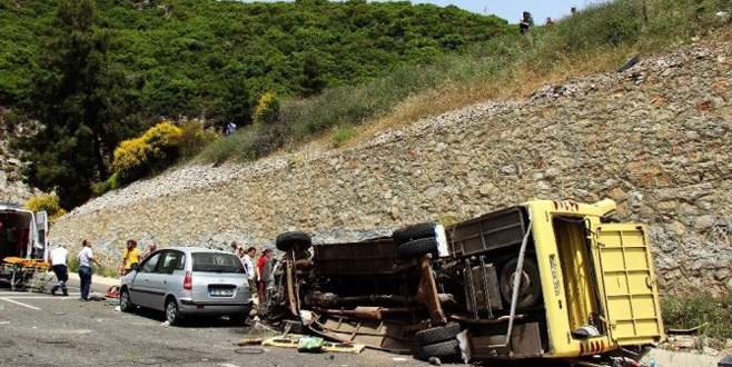 24 kişinin öldüğü kaza anı böyle görüntülendi