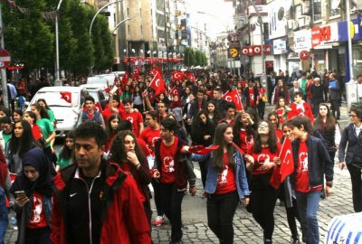 Trabzon’da “Gençlik Yürüyüşü” düzenlendi