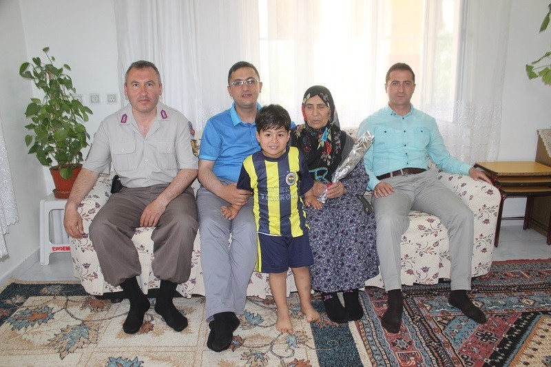 Kaymakam Ersöz’den anlamlı ziyaret