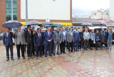 Artvin’de Gençlik Yürüyüşüne Yağmur Engeli