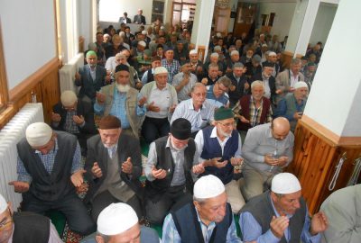 Dereyalak köylüleri yağmur duasında