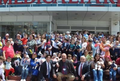 Tüp bebek tedavisiyle anne-baba olan 150 çift Anneler Günü’nü kutladı