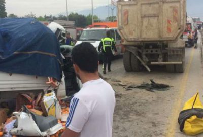 Bursa’da feci kaza: 1 ölü, 1 yaralı