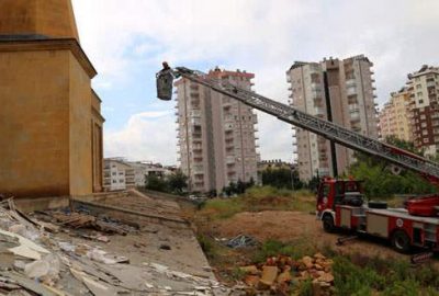 İtfaiye bu kez ‘hırsız’ kurtardı
