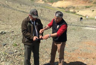 Ormancılara silah eğitimi