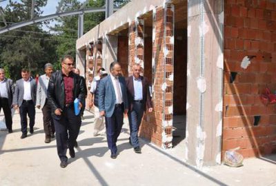 Kurşunlu ürün toplama merkezi gün sayıyor