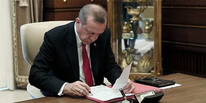 Cumhurbaşkanı Erdoğan’dan kanun onayı