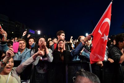 İzmir Gençlik Festivali’nde bayram sevinci yaşadılar