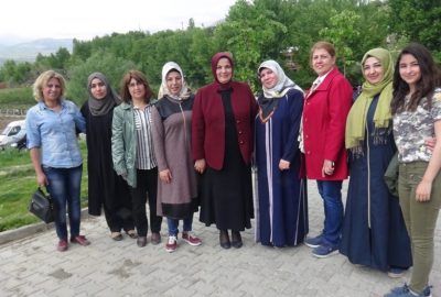 Aynur Oğuzhan’dan Doğanşehir teşkilat üyelerine teşekkür