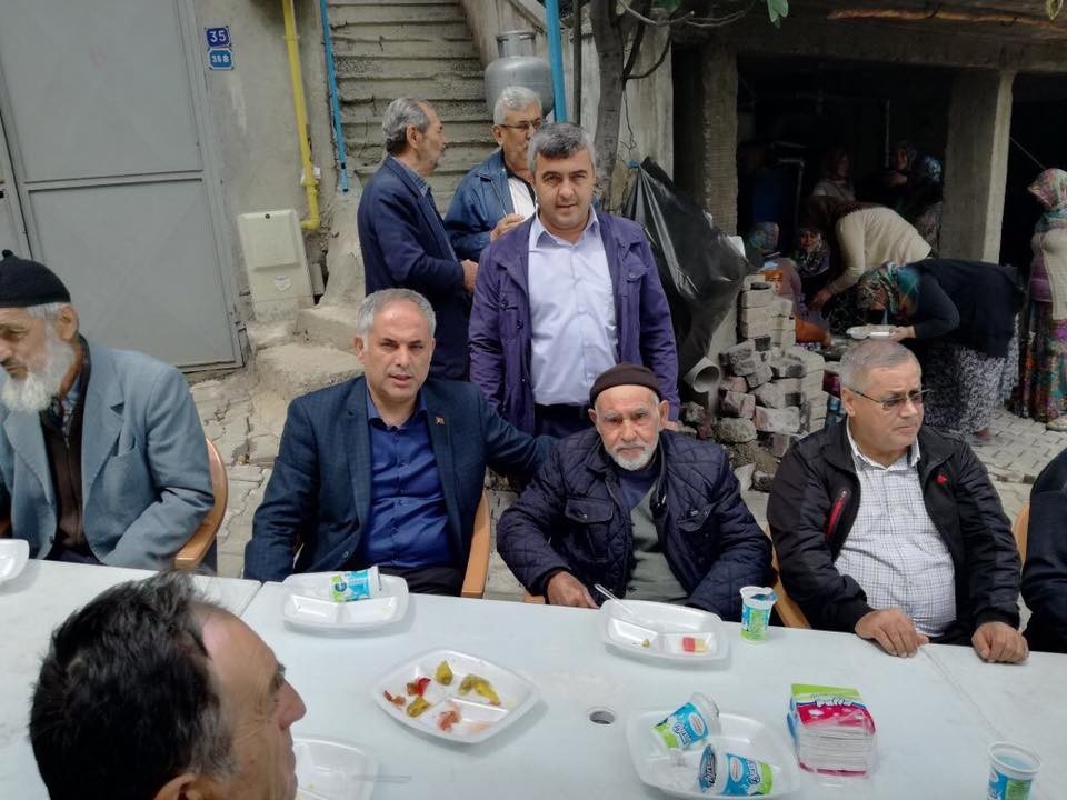 Başkan Yaman, kınalı kuzuları askere uğurladı