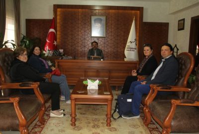 Yunanistan kültür ve sanat temsilcileri Vali Aktaş’ı ziyaret etti