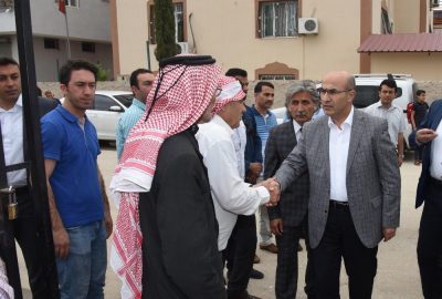 Vali Mahmut Demirtaş, muhtar ve vatandaşlarla buluştu