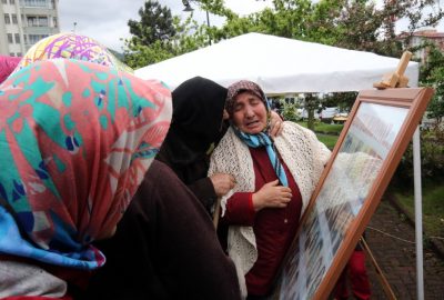 Beşikdüzü’ndeki deniz şehitleri 17. yıldönümünde anıldı