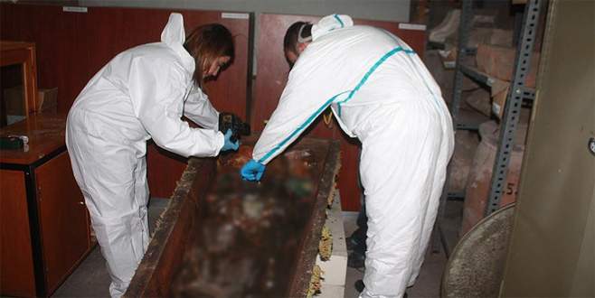 Asırlık Rus subayı cesedinin kimliğini belirleme çalışmaları sürüyor