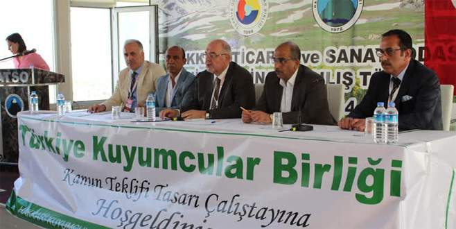 Kuyumcular birlik kurmak istiyor